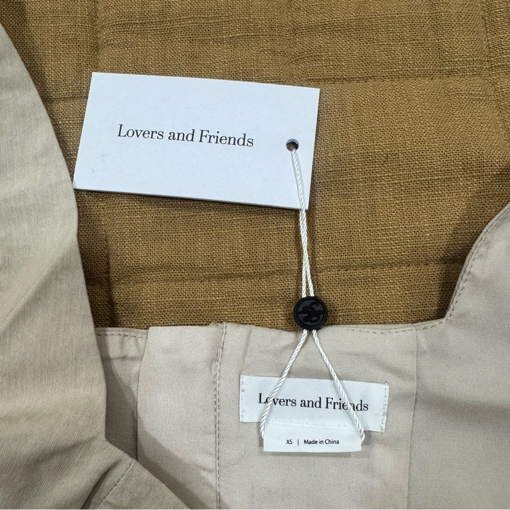 NWT Lovers & Friends Cinzia Bra Top in Beige Neutral Size XS Retail $138 - Picture 5 of 7